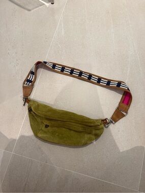 Parker Thatch Suede Sling Bag